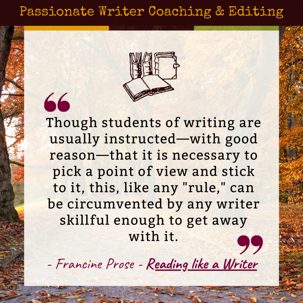 Reading like a Writer - Point of View