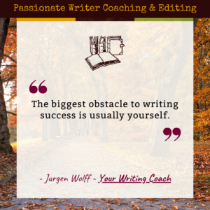 Jurgen Wolff Writing Coach obstacle