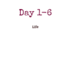Cover image for week one of the Balance challenge workbook. This week's theme: life.
