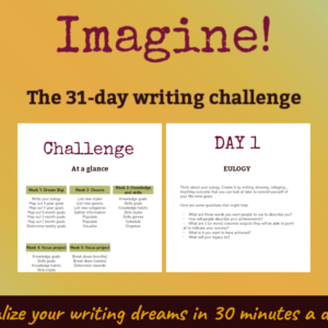Imagine challenge workbook